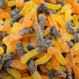 Spooky Sour Mini Gummi Worms